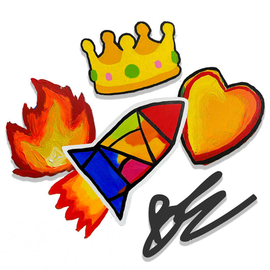 BE Sticker Pack (5 Total)